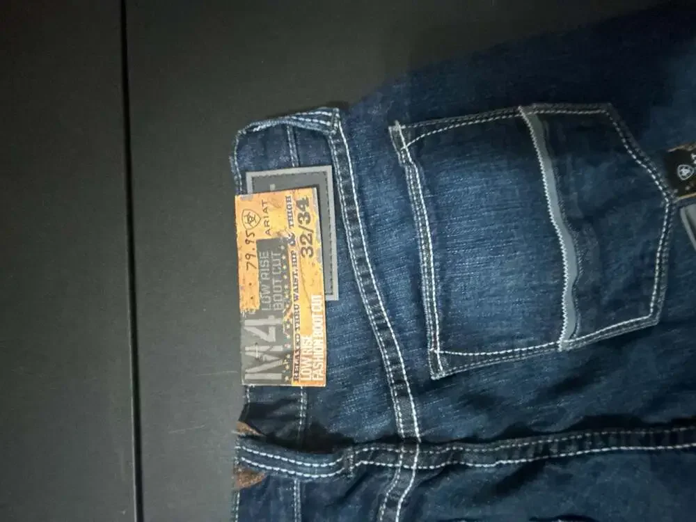 Ariat M4 Low Rise Fashion Boot Cut Jeans Size 32/34